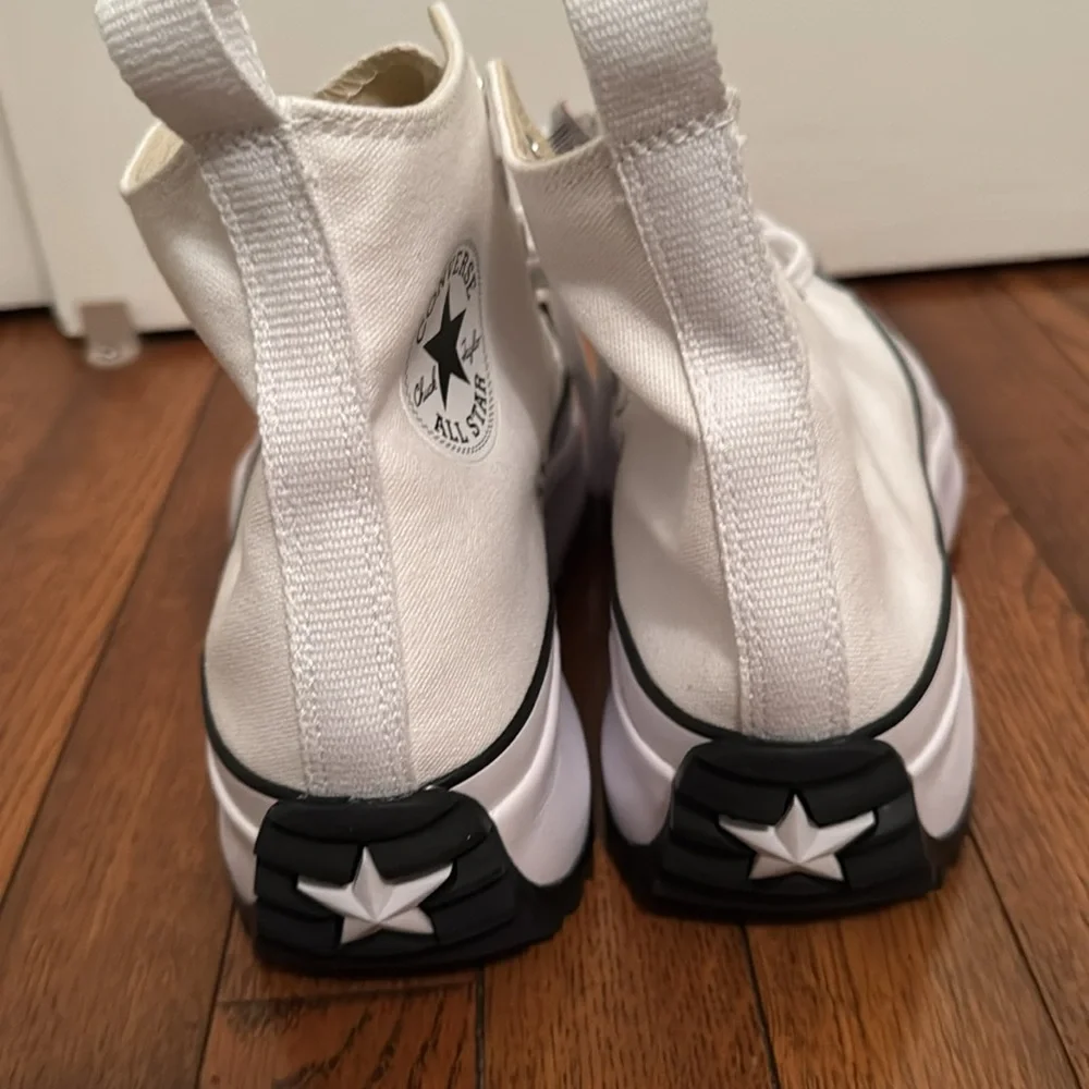 Converse Run Star Hike High-Top Sneakers - White - Picture 9 of 11